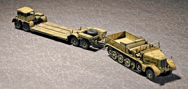 1/72 Sd.Kfz.9 (18T) Half-Track & Sd.Ah.116 Trailer