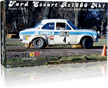 1/24 FORD ESCORT MK.1 CLARK RAC 1972