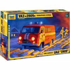 1/43 UAZ 3909 Fire Service