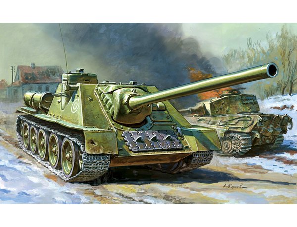 1/72 SU-100 - NO GLUE