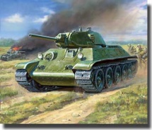 1/100 T-34 - NO GLUE