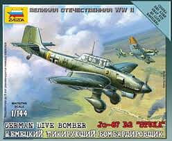 1/144 Junkers JU-87 Stuka - NO GLUE