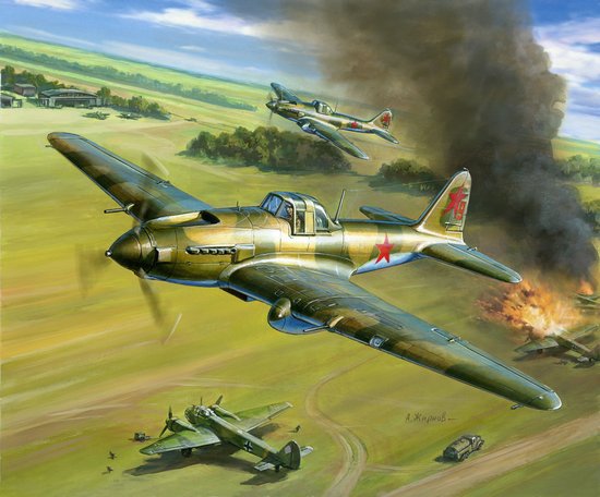 1/144 Ilyushin IL-2 Stormovik - NO GLUE