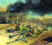 1/72 Soviet Anti-Tank team - NO GLUE