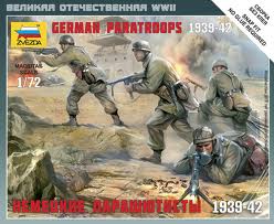1/72 Ger.Paratroops - NO GLUE