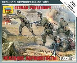 1/72 Ger.Paratroops - NO GLUE