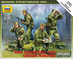 1/72 Soviet Reconnaissance Team - NO GLUE