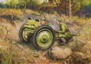 1/72 Soviet 76-mm Gun - NO GLUE