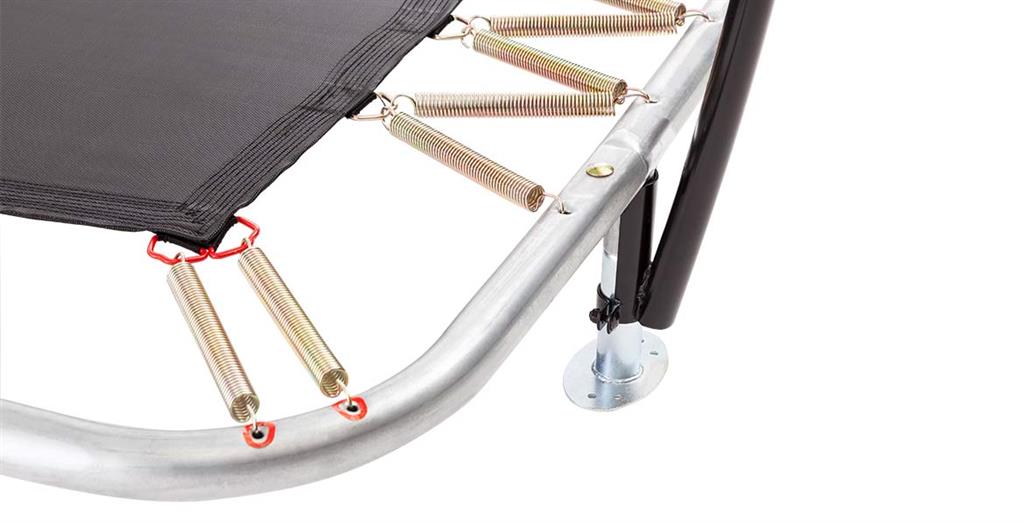 Studsmatta BERG Champion ULTIM Grå 330x220 rektangulär AirFlow PRO + skyddsnät Deluxe - 2