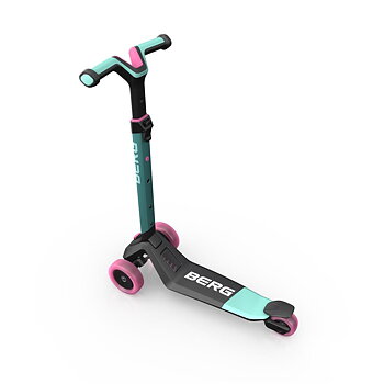 BERG Scooter Nexo Foldable Lights Blue
