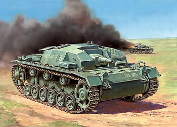 1/100 Sturmgeschütz III Ausf.B - NO GLUE