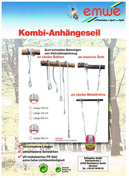 EMWE Skonsam och flexibel gungupphängning