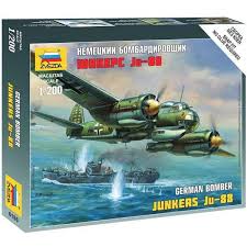 1/200 Junkers Ju-88A4 - NO GLUE