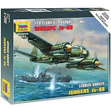 1/200 Junkers Ju-88A4 - NO GLUE