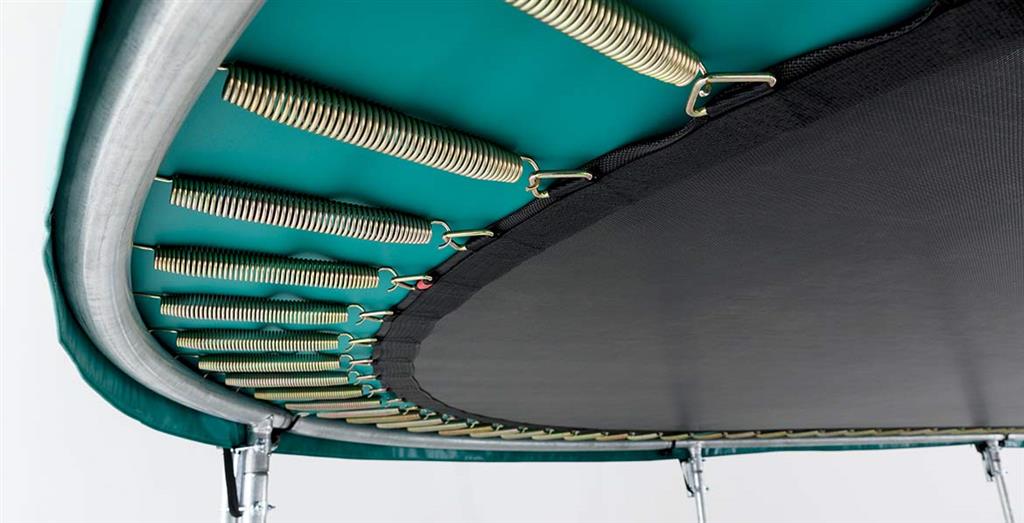 Studsmatta BERG GRAND InGround Favorit oval Grön 520x345 AirFlow Sport - 4