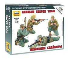 1/72 Ger.Sniper Team - NO GLUE