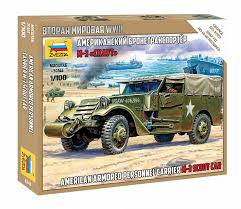 1/100 M-3 Scout Car - NO GLUE
