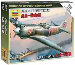 1/144 La - 5 Soviet Fighter - NO GLUE
