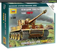 1/100 Tiger I - NO GLUE