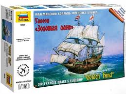 1/350 Golden Hind - NO GLUE