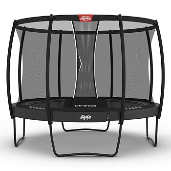 Studsmatta BERG Elite Grey 330 Air Flow PRO+ skyddsnät Deluxe