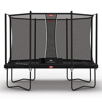 BERG ULTIM Favorit Svart 330x220 rektangulär + skyddsnät Comfort