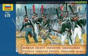 1/72  Russ.Heavy Infantry Grenadiers 1812-1814