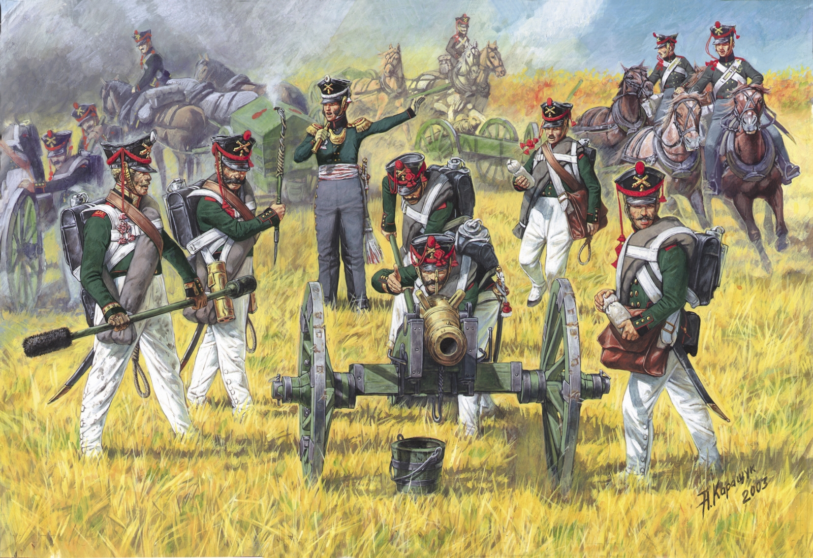 1/72  Russ. Foot Artillery 1812-1815