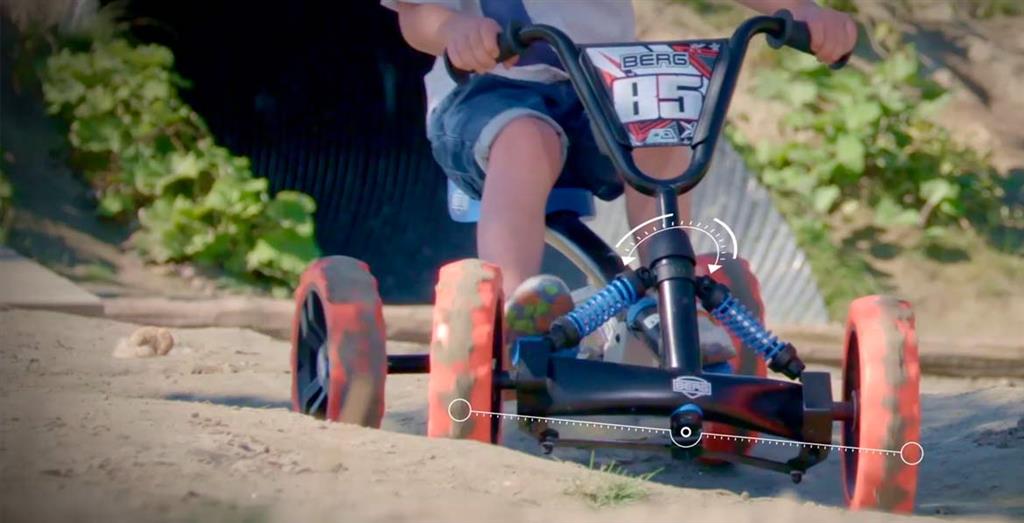 BERG trampbil Buzzy Nitro 2-in-1 - 2