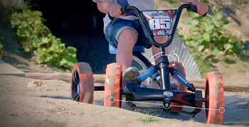 BERG trampbil Buzzy Nitro 2-in-1