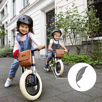 BERG BIKY Retro Balanscykel Grön