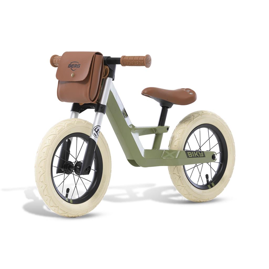 BERG BIKY Retro Balanscykel Grön - 6