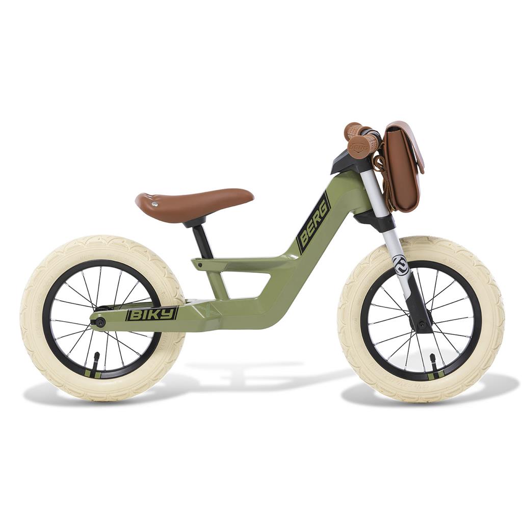 BERG BIKY Retro Balanscykel Grön - 3