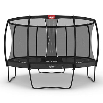 Studsmatta BERG Elite Grey 430 Air Flow PRO + skyddsnät Deluxe