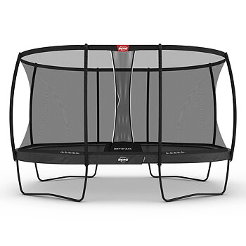 BERG Grand Champion Grå 520x345 oval Airflow PRO + skyddsnät DLX XL