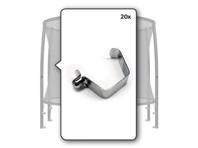 BERG Reservdel SPRING BRACKET (20X) FOR SAFETY NET DELUXE AND FRAME