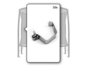 BERG Reservdel SPRING BRACKET (20X) FOR SAFETY NET DELUXE AND FRAME