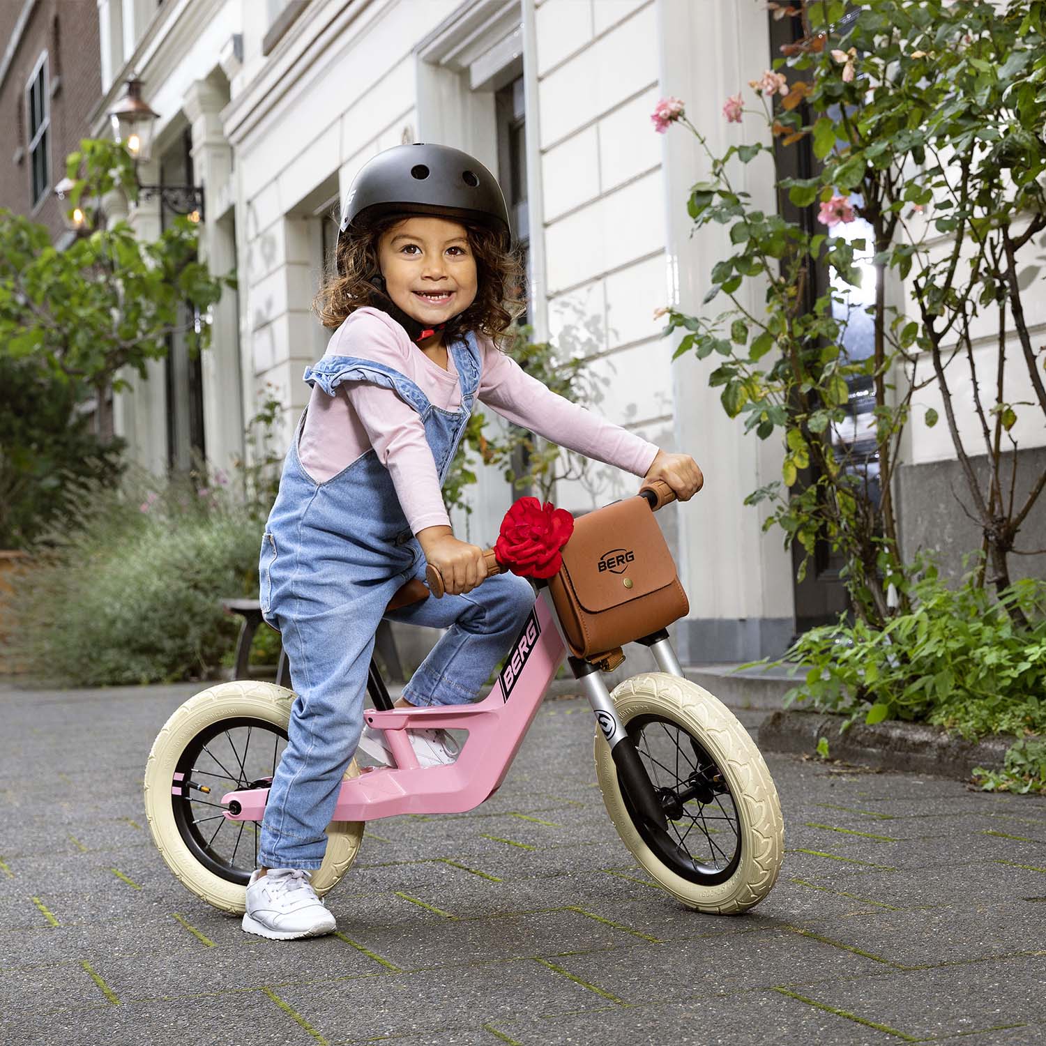 BERG BIKY Retro Balanscykel Rosa - 2