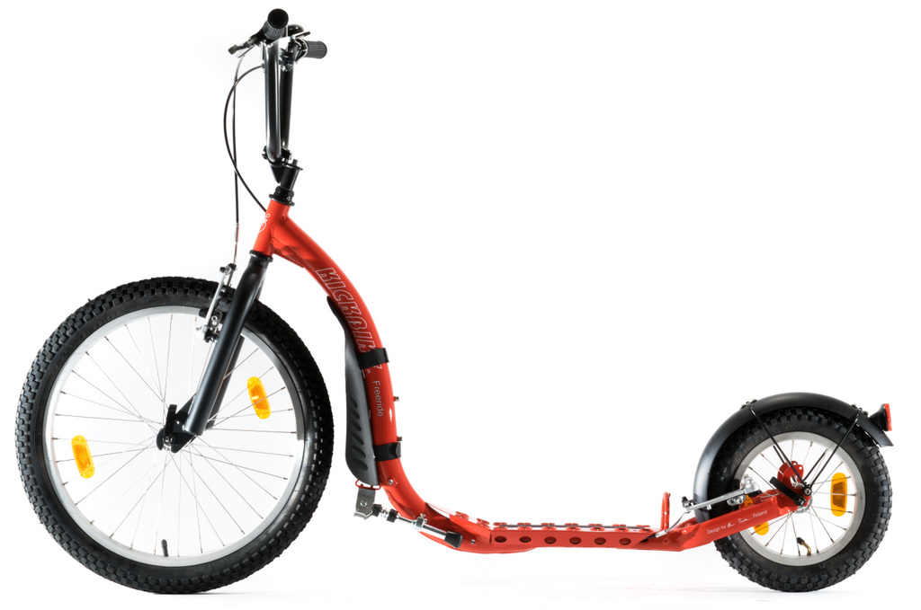 KICKBIKE sparkcykel Freeride röd  - 2