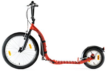 KICKBIKE sparkcykel Freeride röd 