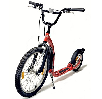 KICKBIKE sparkcykel Freeride röd 