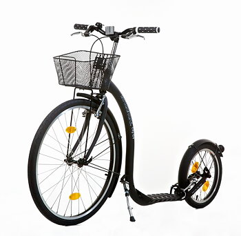KICKBIKE sparkcykel City G4 svart