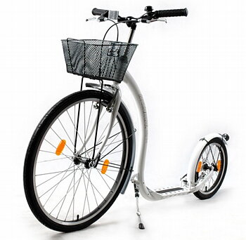 KICKBIKE sparkcykel City G4 vit 