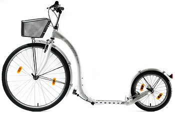 KICKBIKE sparkcykel City G4 vit 