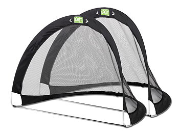 EXIT Flexx hopfällbara pop-up fotbollsmål (2-pack)