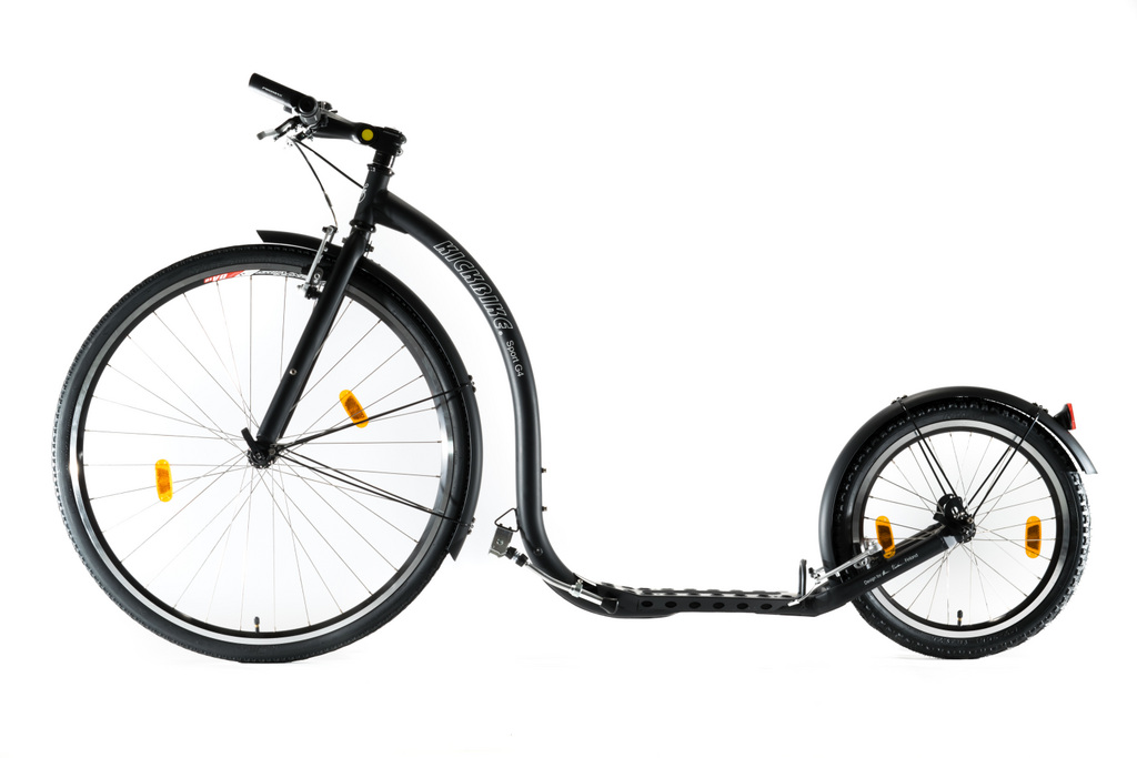 KICKBIKE sparkcykel Sport G4 svart   - 2