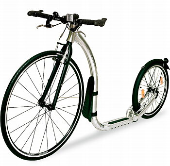 KICKBIKE sparkcykel Race Max 20D silver 