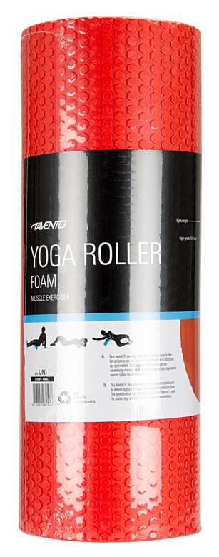 AVENTO YOGA ROLLER röd - 4