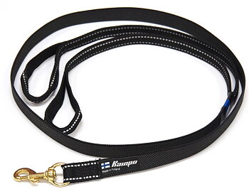 Styrlina enkel 39e - ca 2 meter svart 