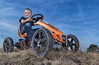 BERG Rally trampbil 4 till 12 år
